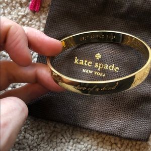 Kate Spade Gold Best Friend Ever bracelet